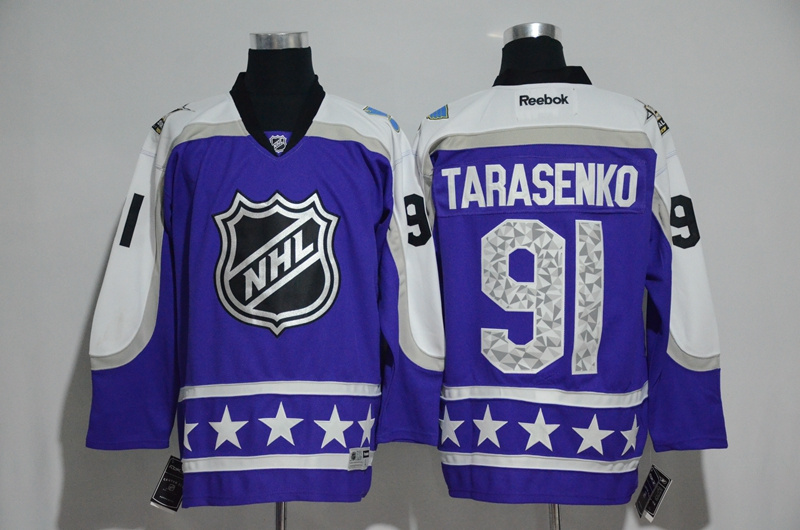 2017 NHL St. Louis Blues #91 Tarasenko blue All Star jerseys-0